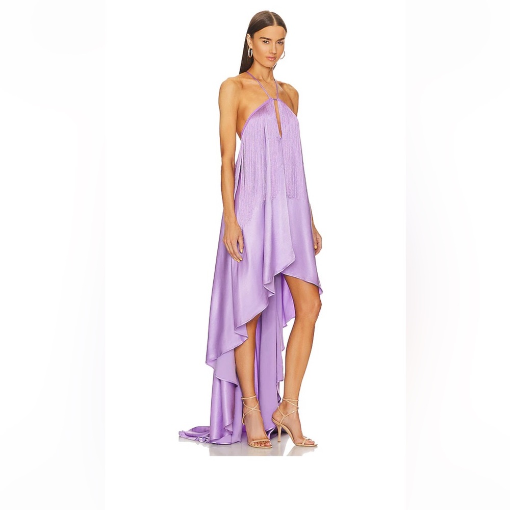 Worn once for 2 hours! Michael Costello, gorgeous and has a bustle if needed